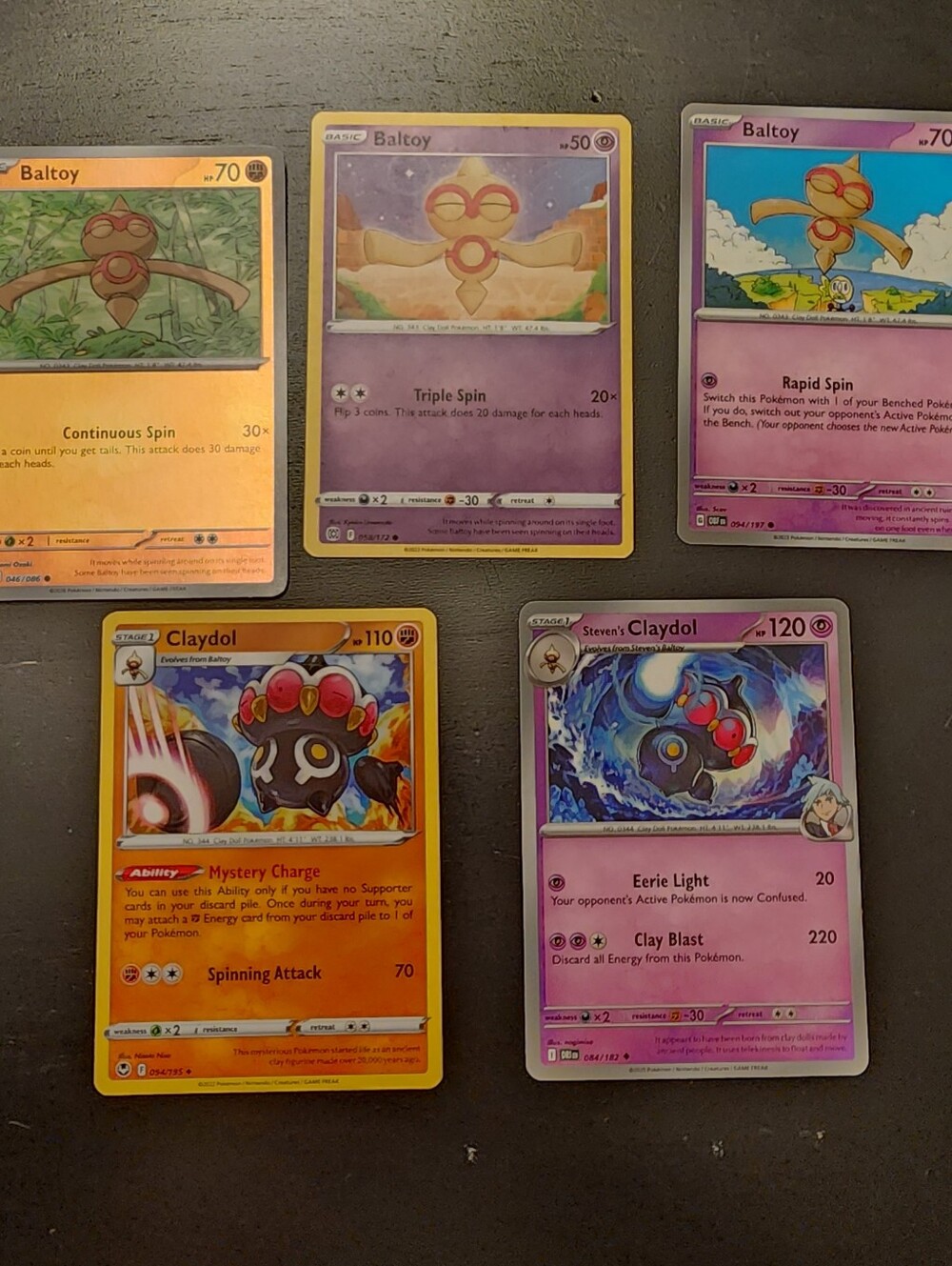 Claydol & Baltoy Assortment